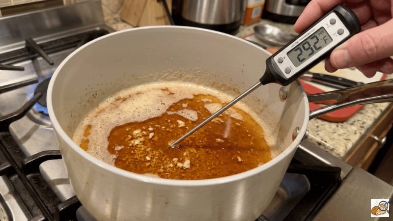 brown butter noisette stage thermometer 292°F shortbread ovenlytic kitchen